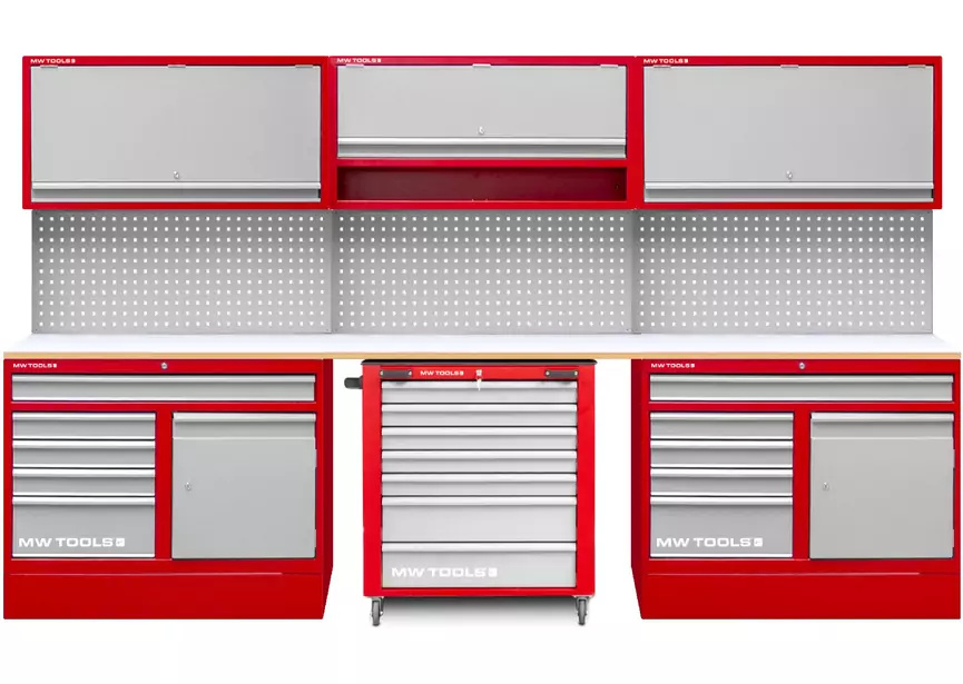 Metal Works 856001052 PRACO355W Meble warsztatowe 3.3M z wózkiem narzędziowym