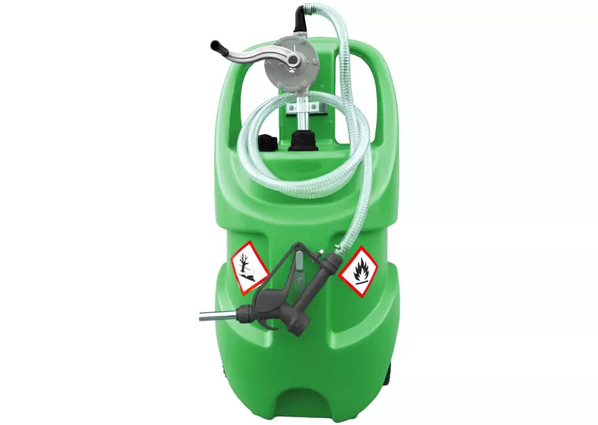 Metal Works 724574489 Zbiornik paliwa zielony 75 litrów, pompa ręczna