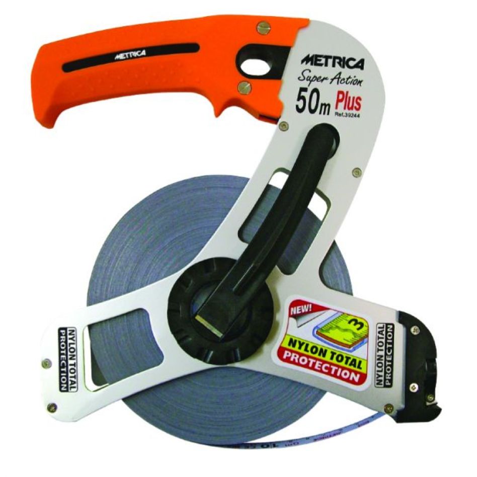 Metrica MT-39244V Taśma stalowa SUPER ACTION PLUS Surveyor 50m CLASS II 