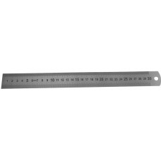 MIB 07074085 Linijka stalowa stal nierdzewna 500x13x0.5mm