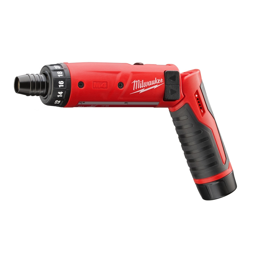 Milwaukee 4933440475 M4 D-202B M4 Wiertarko-wkrętarka 244mm ¼˝ Hex + 2 akumulatory M4 B2 + ładowarka M4 C, bez walizki