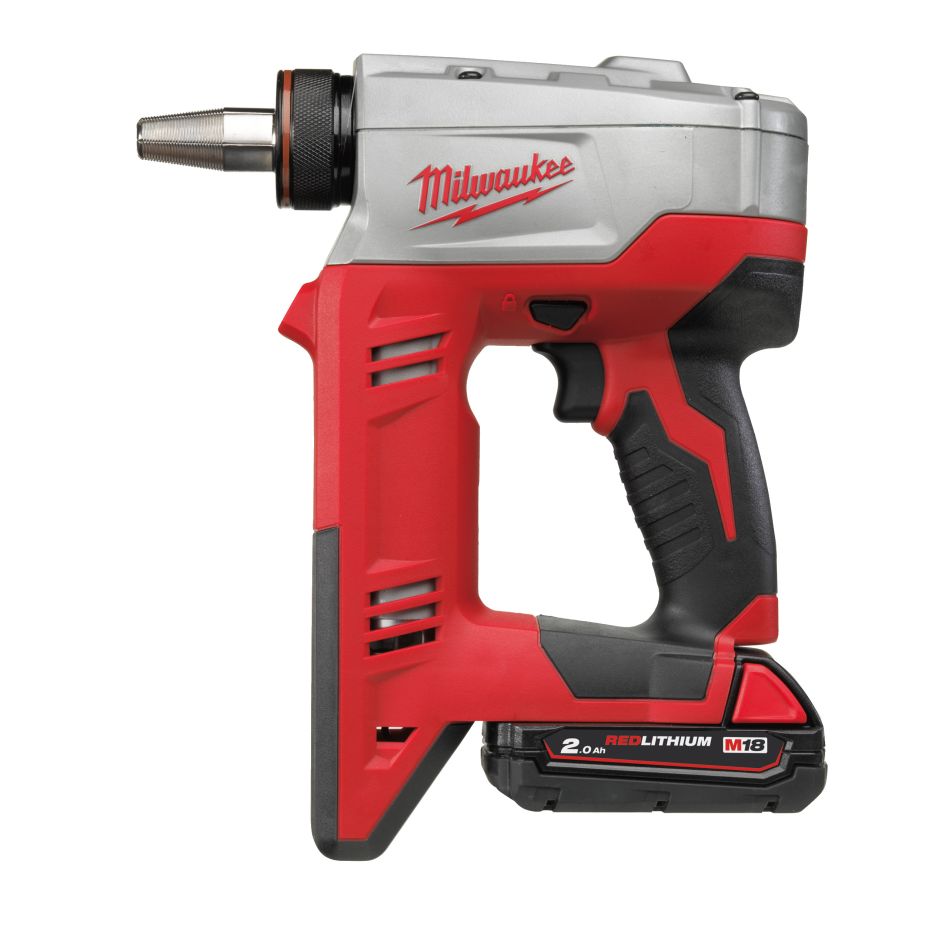 Milwaukee 4933441771 Narzędzie rozszerzające HD18 PXP-H06202C 2x akumulator 18 V 2,0 Ah i ładowarka w walizce