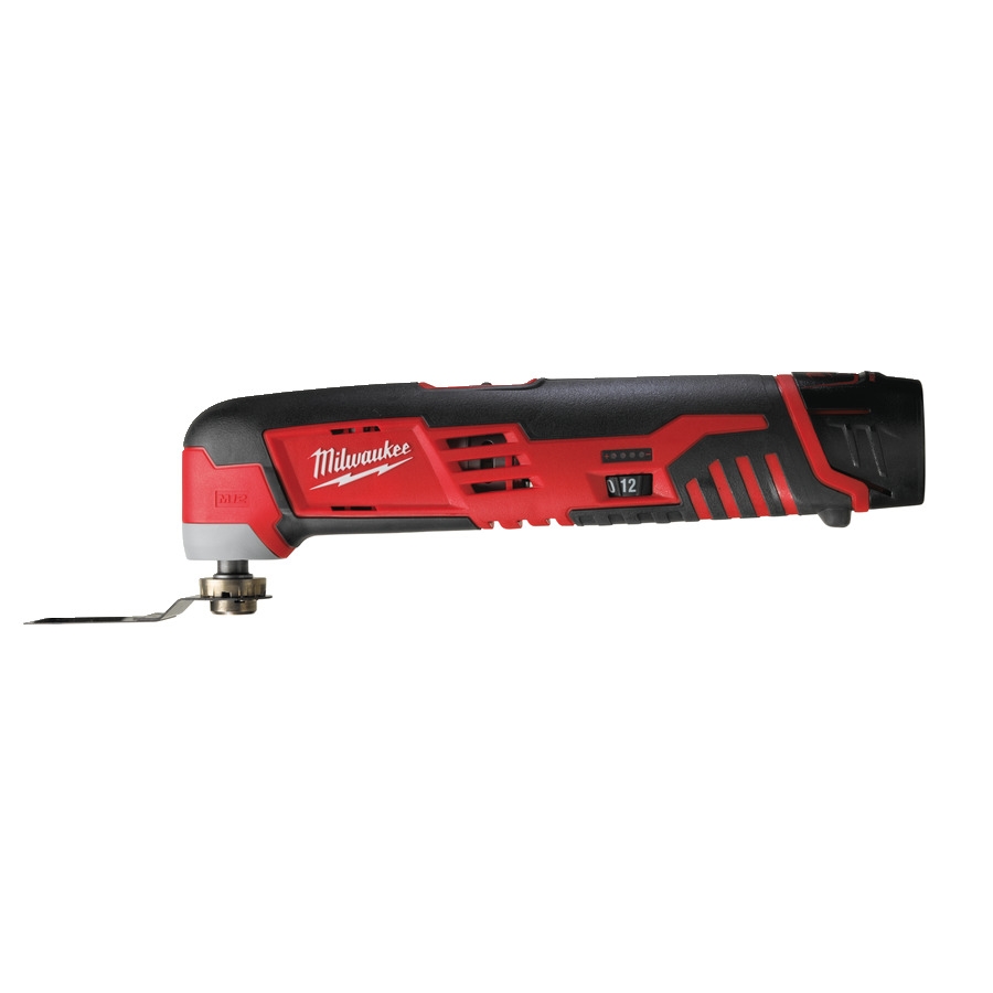 Milwaukee 4933441710 C12 MT-202B M12 Subkompaktowe narzędzie wielofunkcyjne 12V + 2 akumulatory M18 B2 + ładowarka C12 C + torba