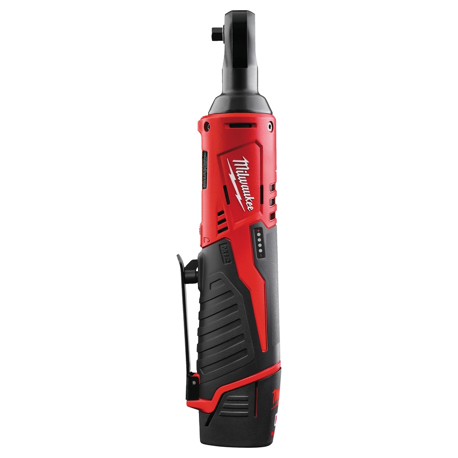 Milwaukee 4933441720 M12 IR-201B 3/8 M12 Subkompaktowa grzechotka udarowa 12V 47Nm + akumulator M12 B2 + ładowarka C12 C + torba