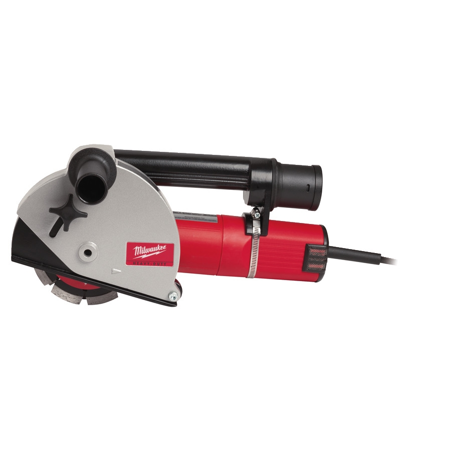 Milwaukee 4933383855 WCE 30 Bruzdownica 1500W 125mm głębokość cięcia 30mm + 2 tarcze diamentowe + dłuto + uchwyt boczny + klucze + adapter + walizka