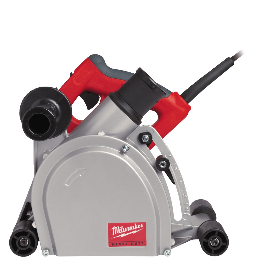 Milwaukee 4933383350 WCS 45 Bruzdownica 1900W 150mm głębokość cięcia 45mm + 2 tarcze diamentowe + dłuto + klucze + walizka