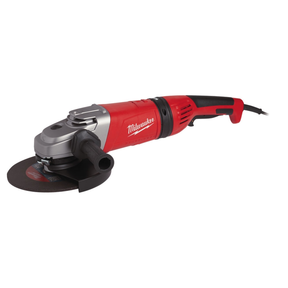 Milwaukee 4933402325 AG 24-230 E Szlifierka kątowa 2400W 230mm FIXTEC z funkcją blokady włącznika + kabel 4m, bez walizki