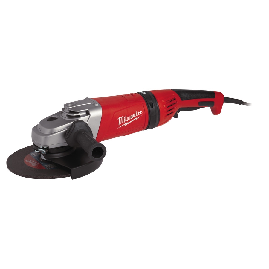 Milwaukee 4933402335 AGV 24-230 E Szlifierka kątowa 2400W 230mm z funkcją blokady włącznika + kabel 4m, bez walizki