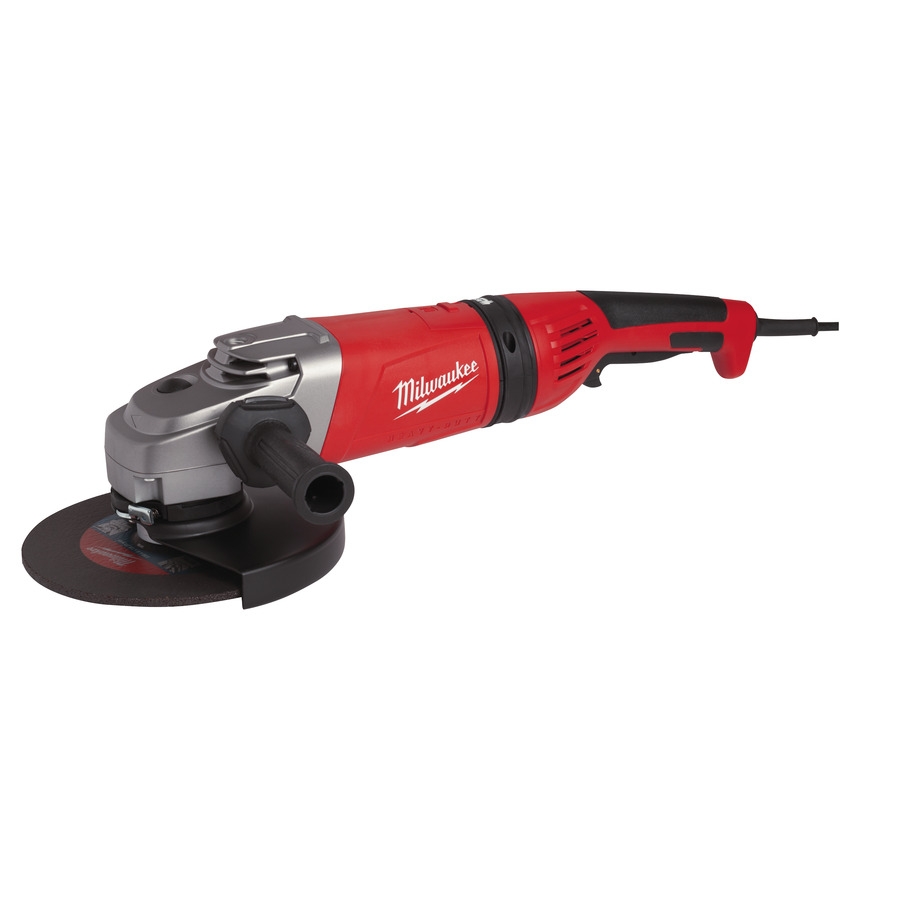 Milwaukee 4933402365 AGVM 26-230 GEX Szlifierka kątowa 230mm 2600W z funkcją blokady włącznika
