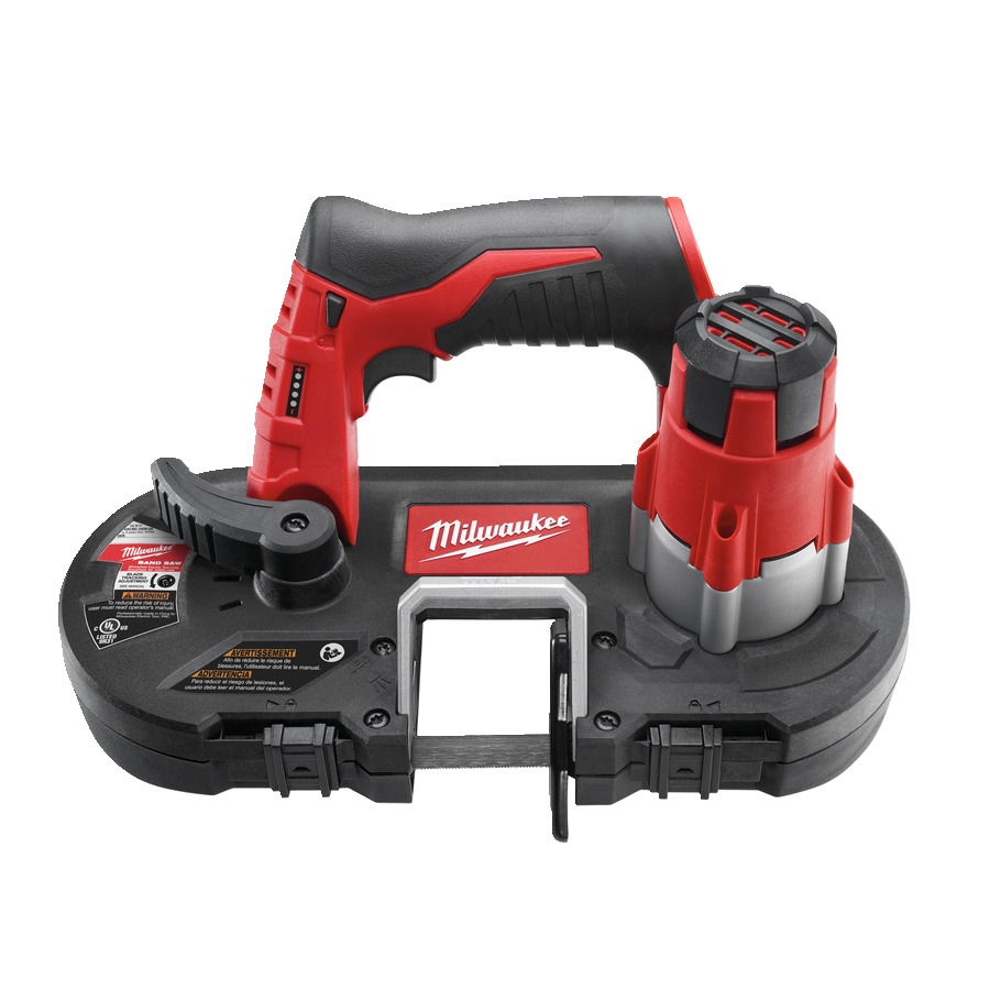 Milwaukee 4933431310 M12 BS-0 M12 Subkompaktowa pilarka taśmowa 12V, bez akumulatorów, ładowarki i walizki