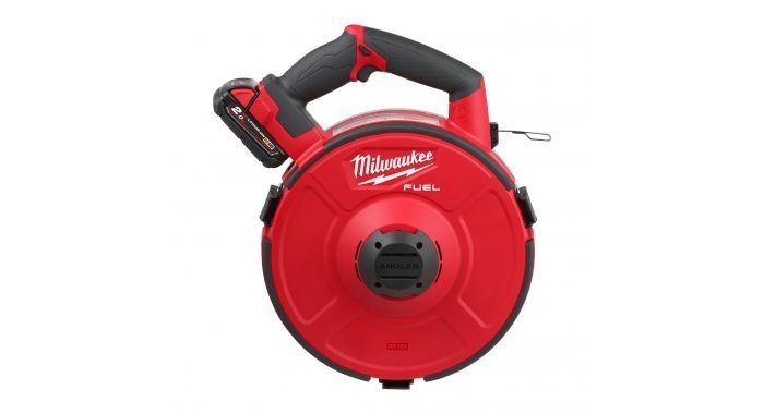 Milwaukee 4933471953 M18 FPFT-202 36M ST SET M18 FUEL Urządzenie do przeciągania przewodów 18V z bębnem z linką stalową 36 m x 3 mm + 2 akumulatory M18 B2 + ładowarka M12-18 FC