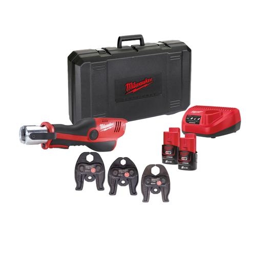 Milwaukee 4933481037 Szczypce M12 ONEHPT-202C U-Set Accu Press 12V 2.0 Ah Li-ion U 16/20/25 mm