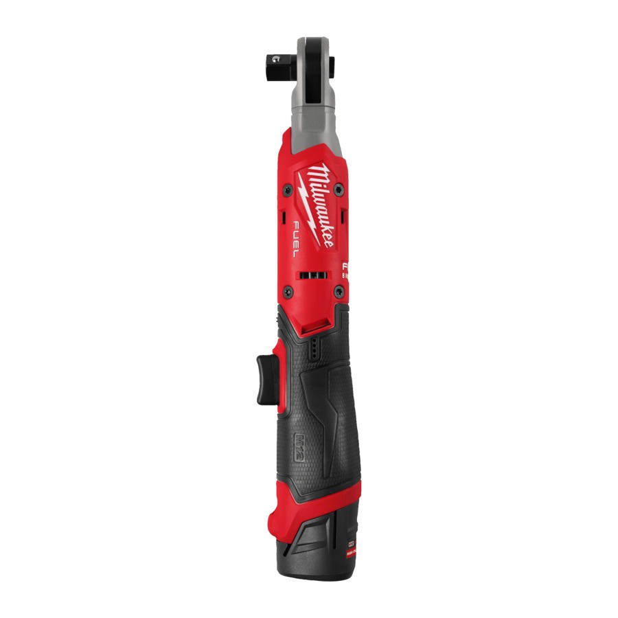 Milwaukee 4933498940 M12 FIR12G2-252B FUEL&trade; Klucz zapadkowy 1/2" 12V 19mm 108Nm z akumulatorem 2x2,5Ah i ładowarką w torbie transportowej