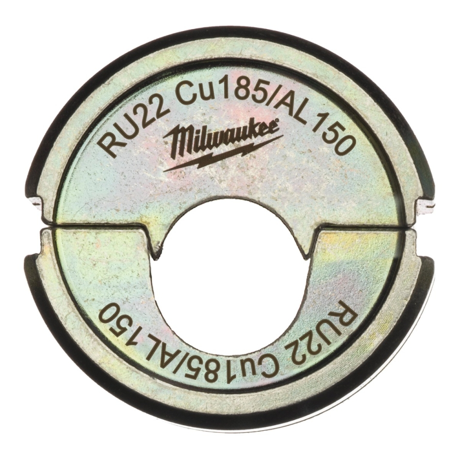 Milwaukee Akcesoria 4932451787 RU22 Cu185/AL150 Szczęka do zaciskania 185/150mm2 dla szczypiec do zaciskania M18 HCCT-201C