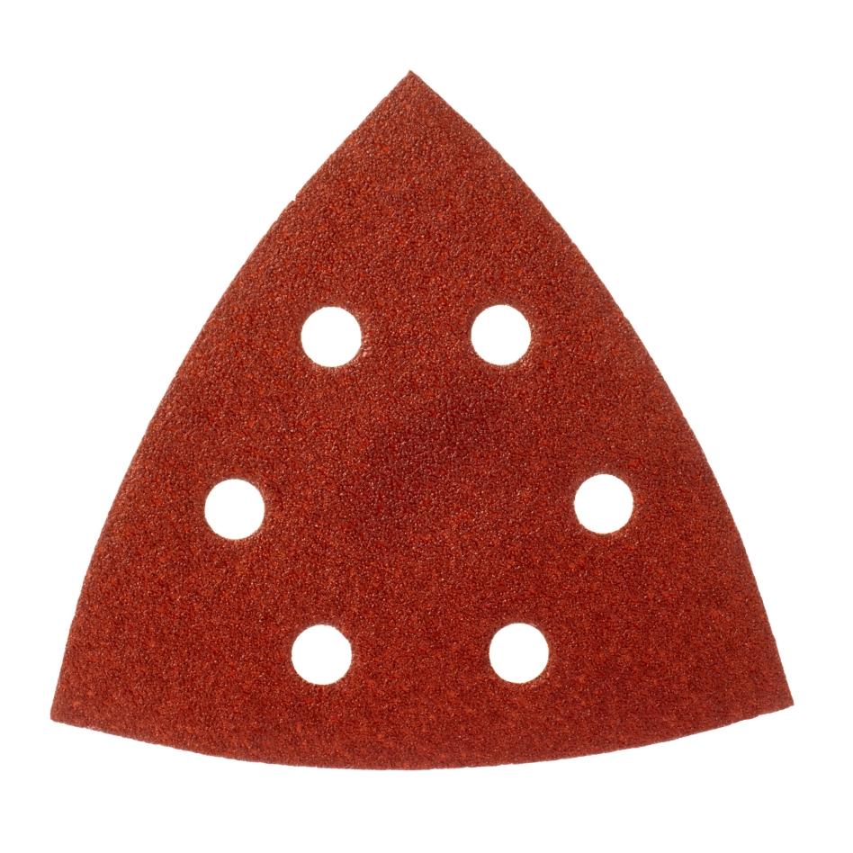 Milwaukee Akcesoria 4932358493 Papier ścierny, zamknięcie na rzep 105 x 105 mm, K 80 (5 sztuk)