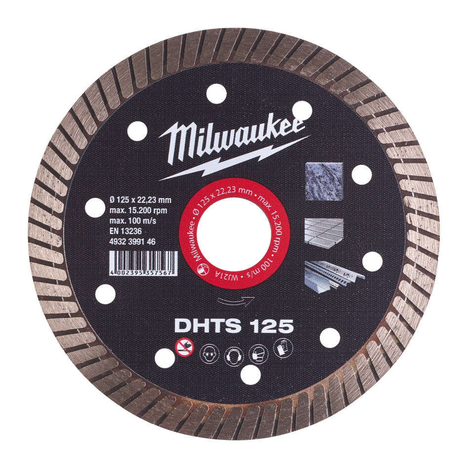 Milwaukee Akcesoria 4932399146 Diamentowa tarcza tnąca DHTS 125