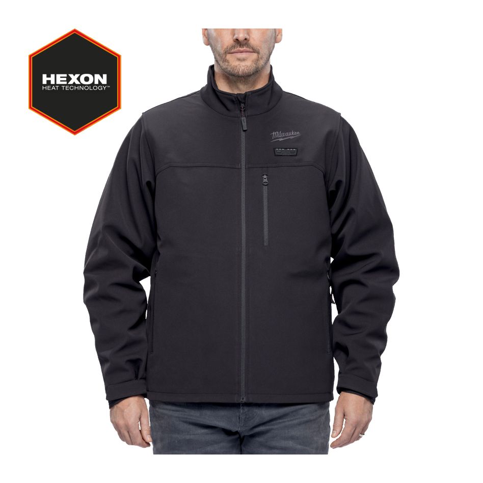 Milwaukee Akcesoria 4932493824 M12 Premium Kurtka podgrzewana czarna 3XL bez akumulatora i ładowarki w pudełku