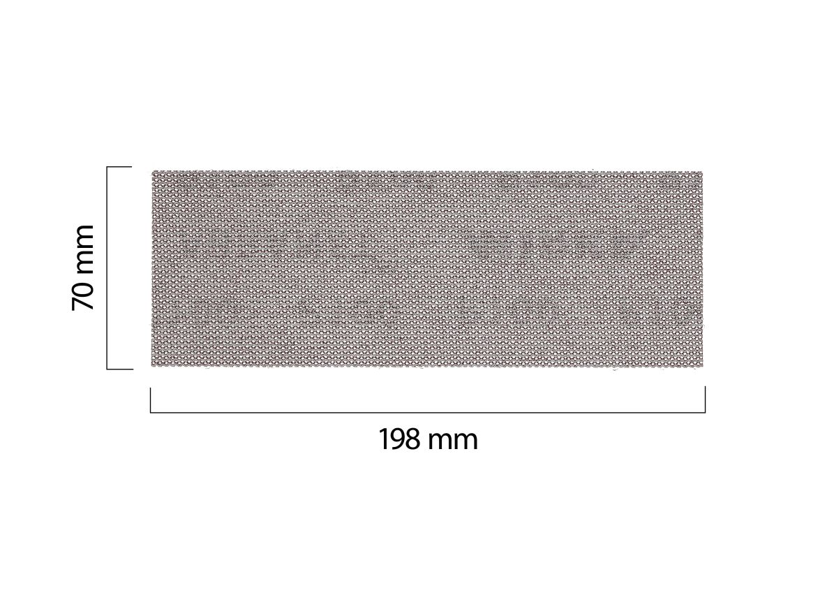 Mirka Akcesoria 5415005025 ABRANET Siatka ścierna 70x198mm ziarnistość P240 50szt