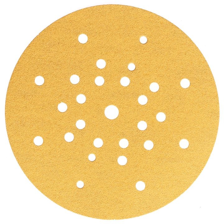 Mirka Akcesoria 2364801012 Papier ścierny GOLD 225mm Grip 27 otworów ziarnistość P120 10szt