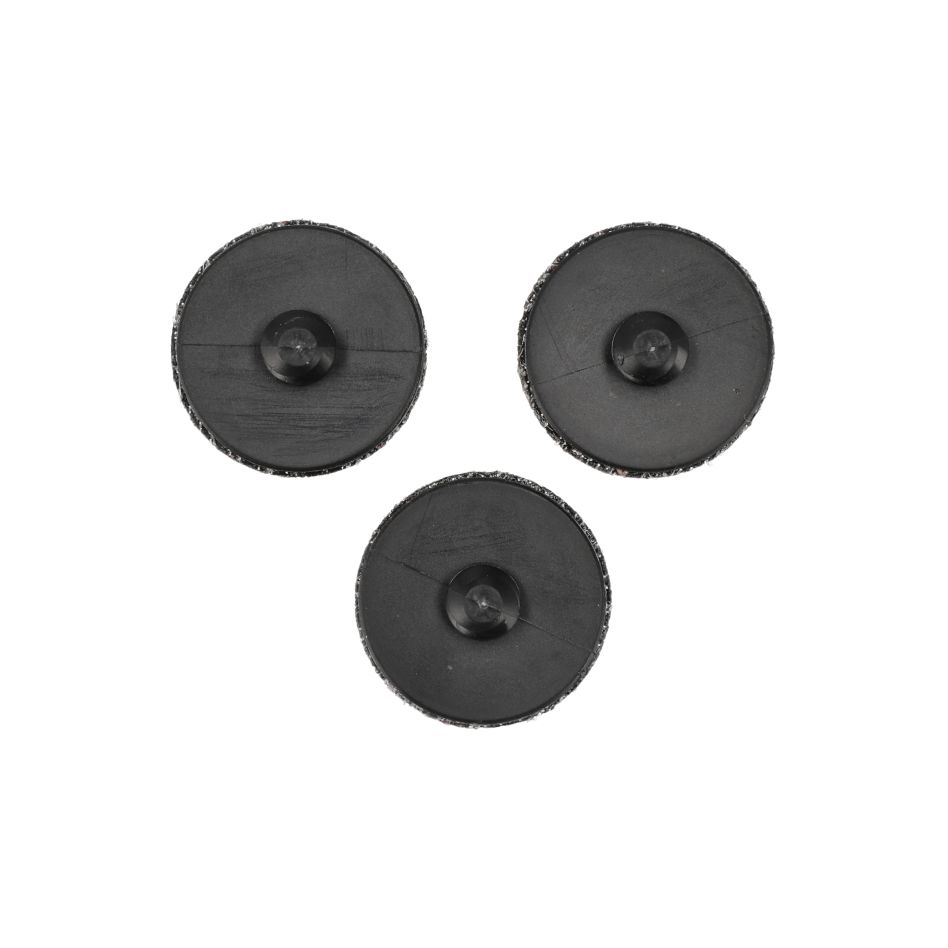 Mirka Akcesoria 8093260230 Krążek podporowy 32 mm Quick Lock, Grip, twardy, bez pianki 3 szt.