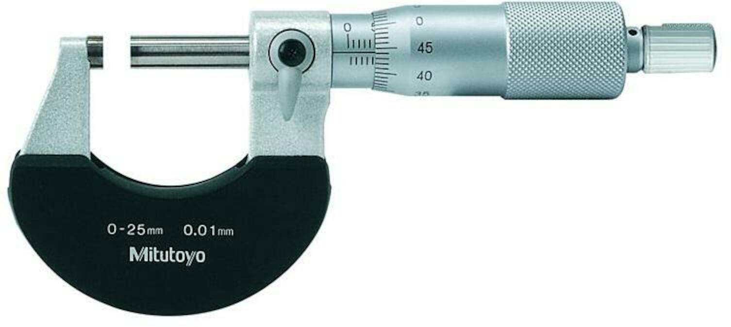 Mitutoyo 102-301 102-301 przyrząd do pomiaru gwint&oacute;w zewnętrznych 0&ndash;25 mm/0,01 mm