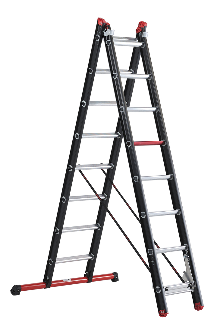 Altrex 123612 ZR3083 Drabina pionowa 3-częściowa 3x12 szczebli