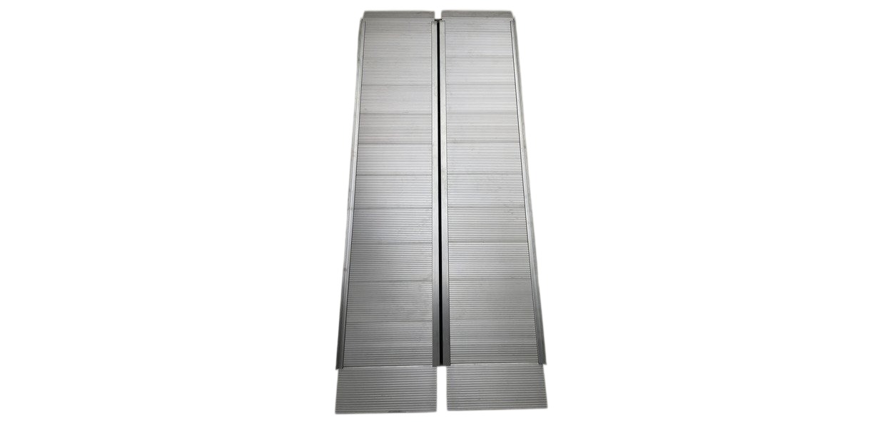 mwtools 754751854 ARP20180 Aluminiowa rampa dla wózków inwalidzkich 2-krotna 400kg 1800x740mm