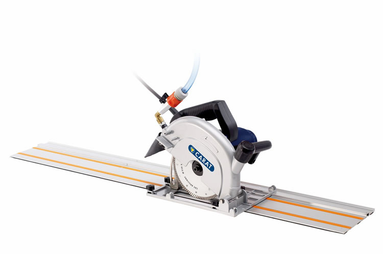 Carat MZMB18AREN TC-1800 Ręczna piła do płytek + tarcza diamentowa + szyna 1400 mm