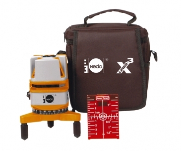 Nedo NV460873 460 873 X-Liner 3 Laser krzyżowy