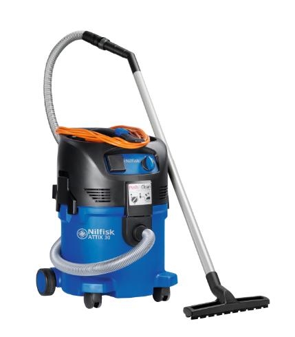 Nilfisk 107413592 Attix 30-11 PC Kompaktowy odkurzacz do pracy na mokro/sucho