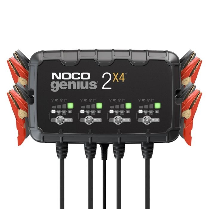 Noco GENIUS2X4 Ładowarka akumulatorów Multibank 6/12 V 1 - 40 Ah 4X