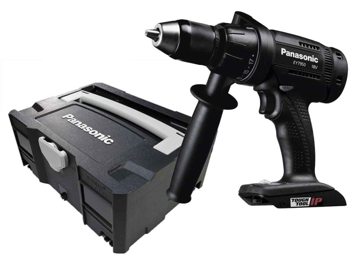 Panasonic EY7950XT akumulatorowy klucz udarowy Tough Tool IP 18 V Li-ion w systainerze