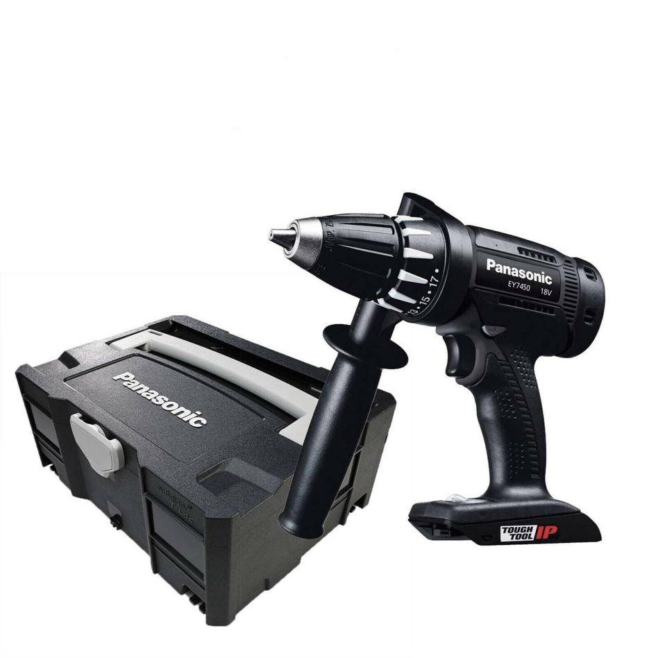 Panasonic EY7450XT Wkrętak akumulatorowy Mocne narzędzie IP 18 V Li-ion Luźny korpus w systainerze