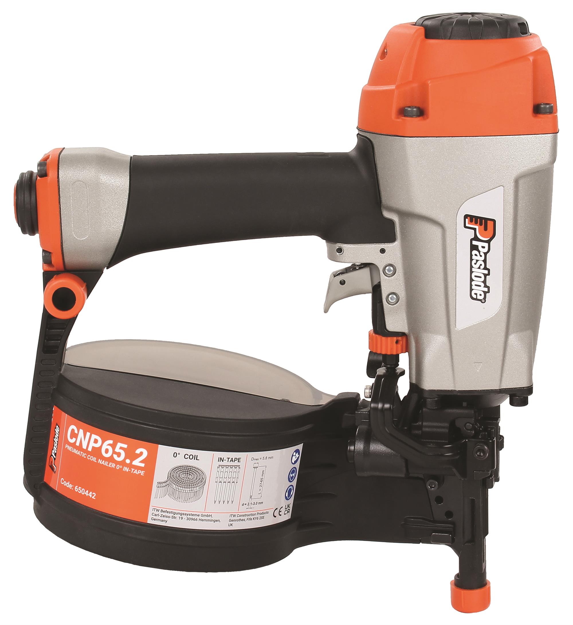 Paslode 650443 CNP65.2 Gwoździarka walizkowa 27-65 mm w walizce