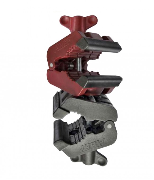 Piher 34055 Podwójny zacisk wielozaciskowy na zawiasach 18 - 48 mm