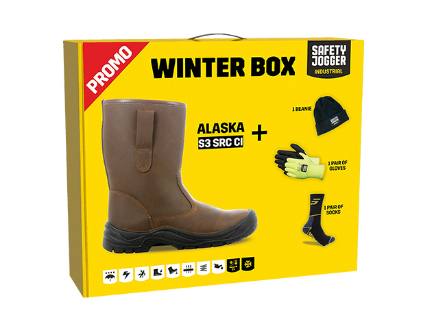 Safety Jogger PROMOALASK Winterbox met de Alaska veiligheidslaars