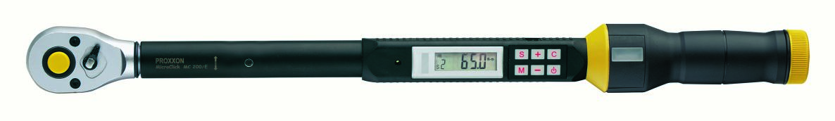 Proxxon 23338 Elektroniczny klucz dynamometryczny MicroClick MC 200/E 20 - 200 Nm 1/2"