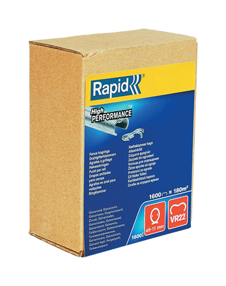 Rapid 40108810 VR22 Pierścienie wysokie ogrodzenia  1.600 szt.