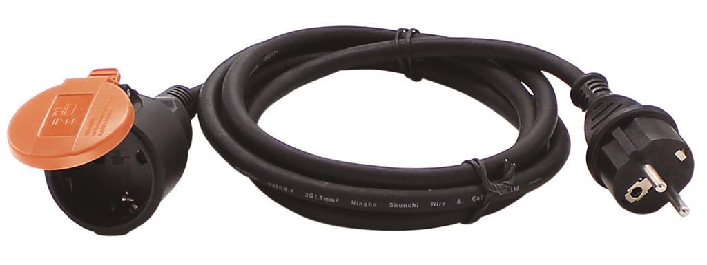 Relectric RELEC493128 PRO Kabel przedłużający 5Mtr 1-gniazdo 3 x 1,5 mm