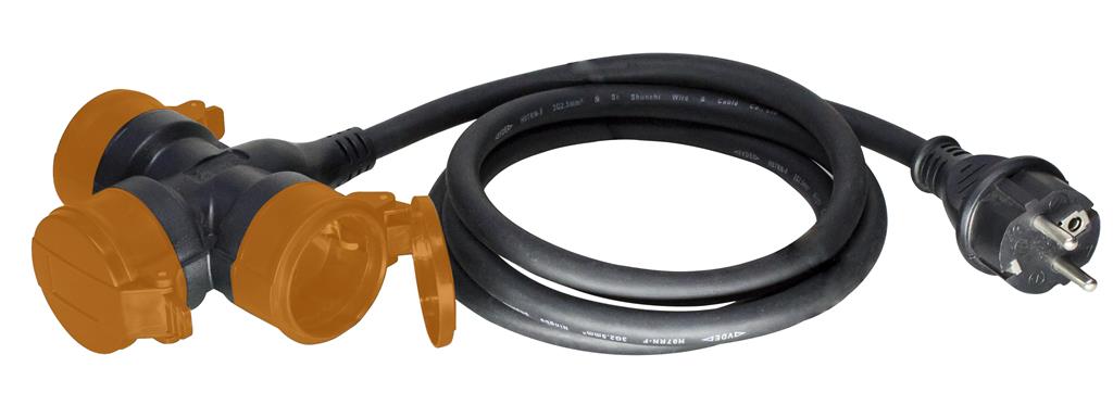 Relectric RELEC493135 Przedłużacz PRO 5Mtr 3-drożny 3 x 1,5 mm