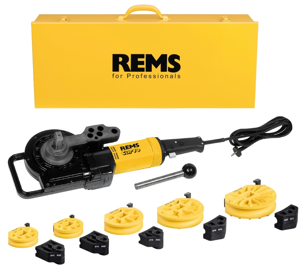 Rems 580023 R220 Curvo Set 17-20-24 Elektryczna giętarka do rur