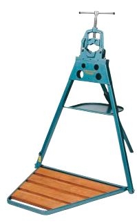 Ridgid 12202 pioneer Przenośny stojak z zaciskiem do rur 2"