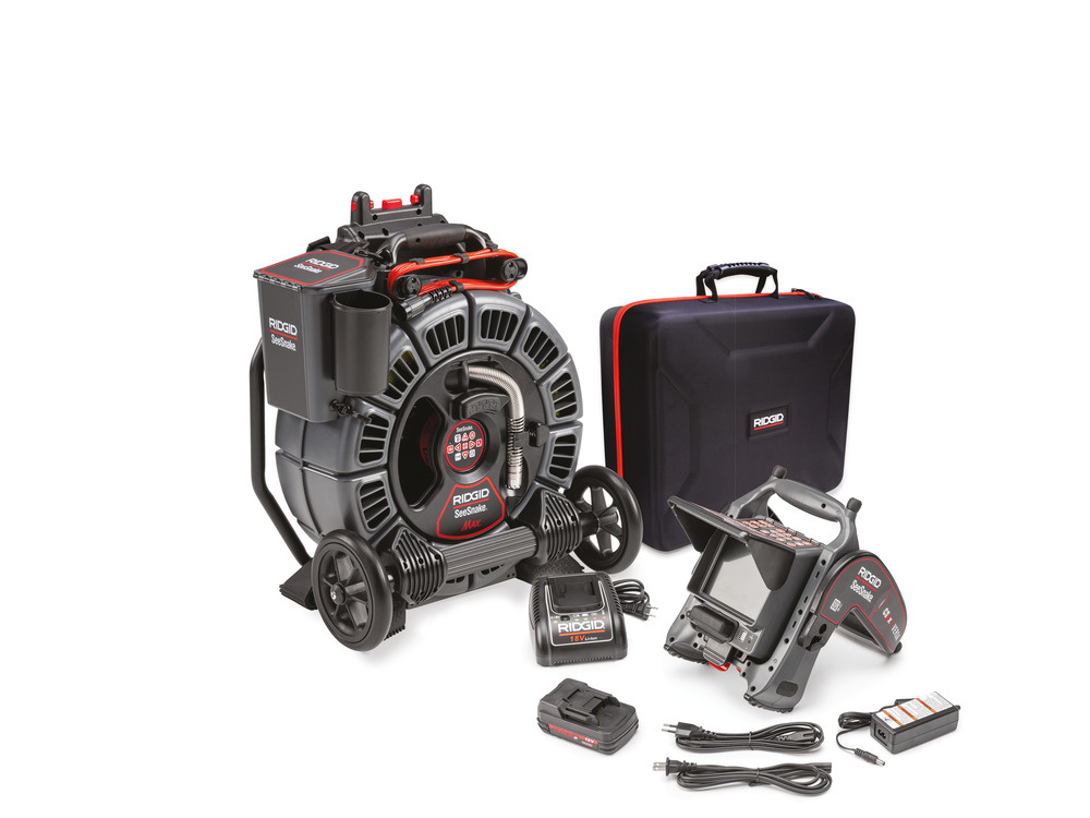 Ridgid 47163 System kamer SeeSnake® MAX™ RM200A z monitorem CS6x + akcesoria