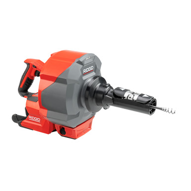 Ridgid 78063 K-46 SinkSnake Akumulatorowy odblokowywacz ze sprężyną Akumulator litowo-jonowy 18 V 1x 2,5 Ah i ładowarka