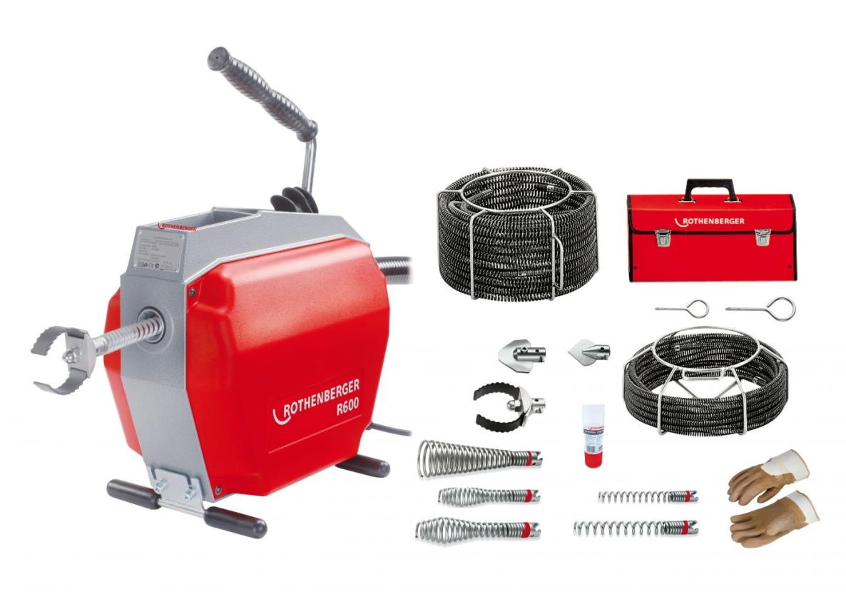 Rothenberger 19173 Kompletny zestaw do czyszczenia R600 20 - 150 mm