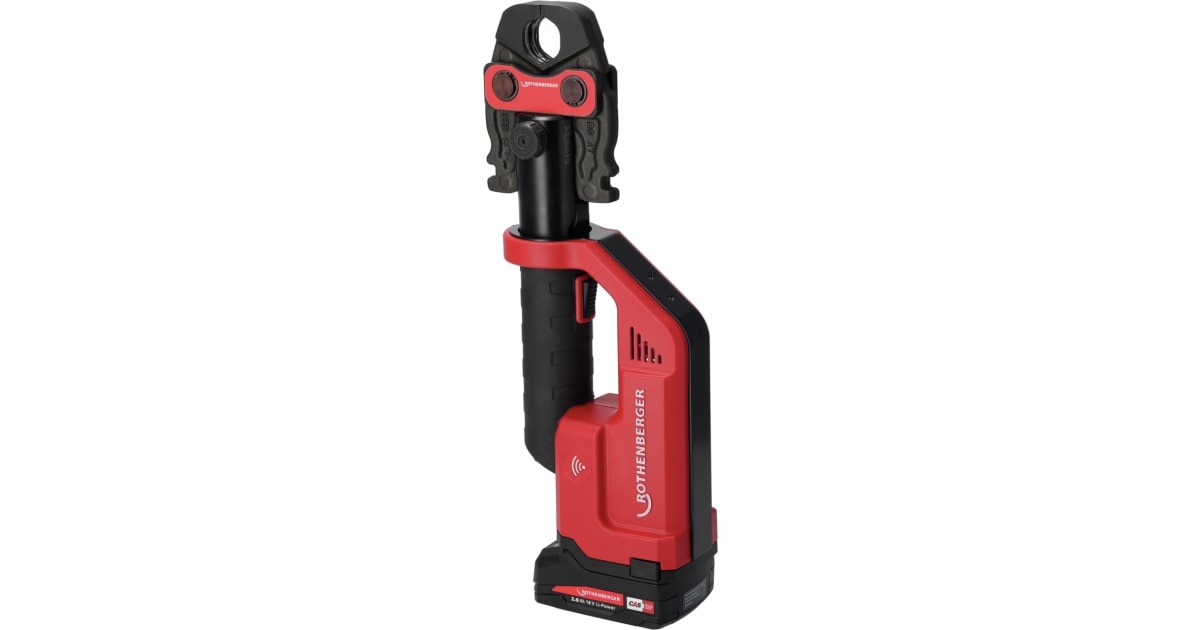 Rothenberger 1000002117 Romax Compact TT Set SV15-22-28 Listwa akumulatorowa 18V 2.0Ah Li-Ion