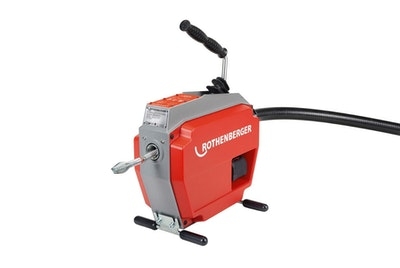 Rothenberger 1000003345 R600 VarioClean 18V Przepychacz do rur bez akumulatorów i ładowarki