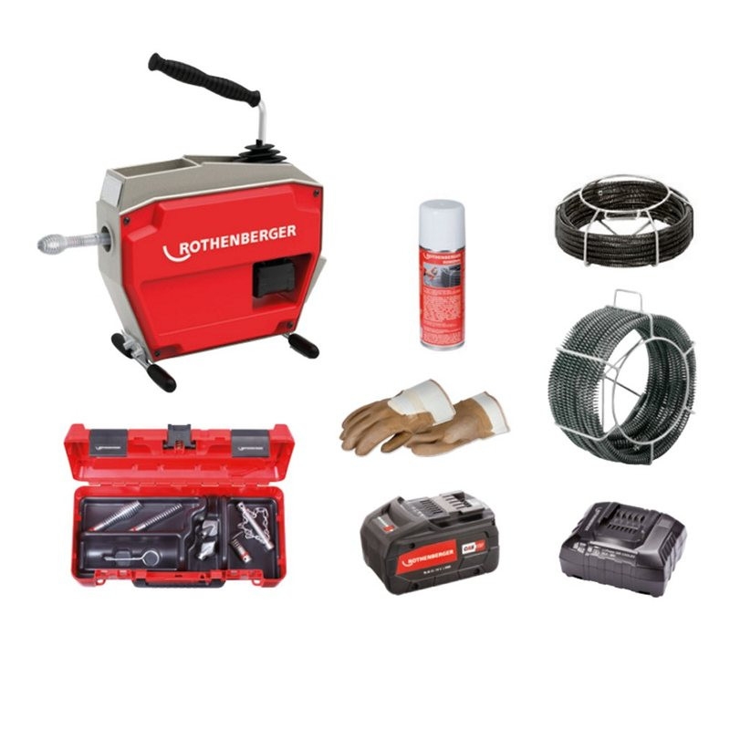 Rothenberger 1000003346 Rothenberger  Przepycharka do rur  R600 VarioClean