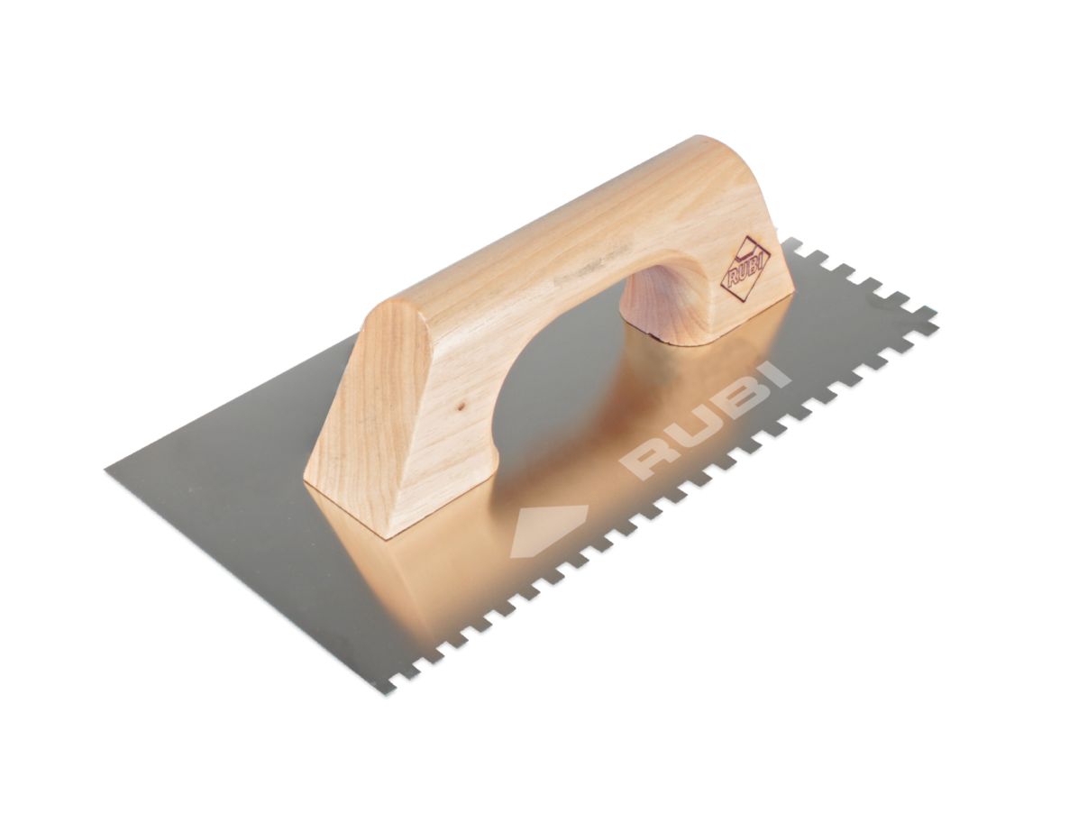 Rubi 65982 STEEL grzebień do kleju 28 cm 6x6