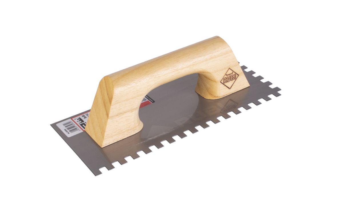 Rubi 65984 STEEL grzebień do kleju 28 cm 8x8